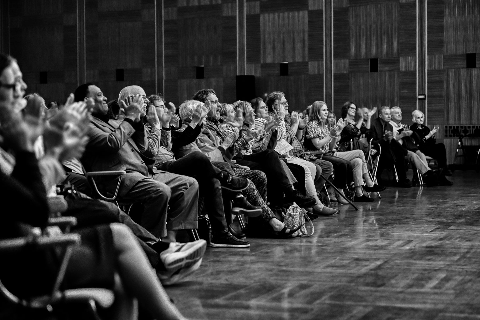 Jazz at Kleinhans audience applauding
